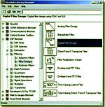 Figure 2. FDATool is integrated with Simulink as part of the DSP Blockset